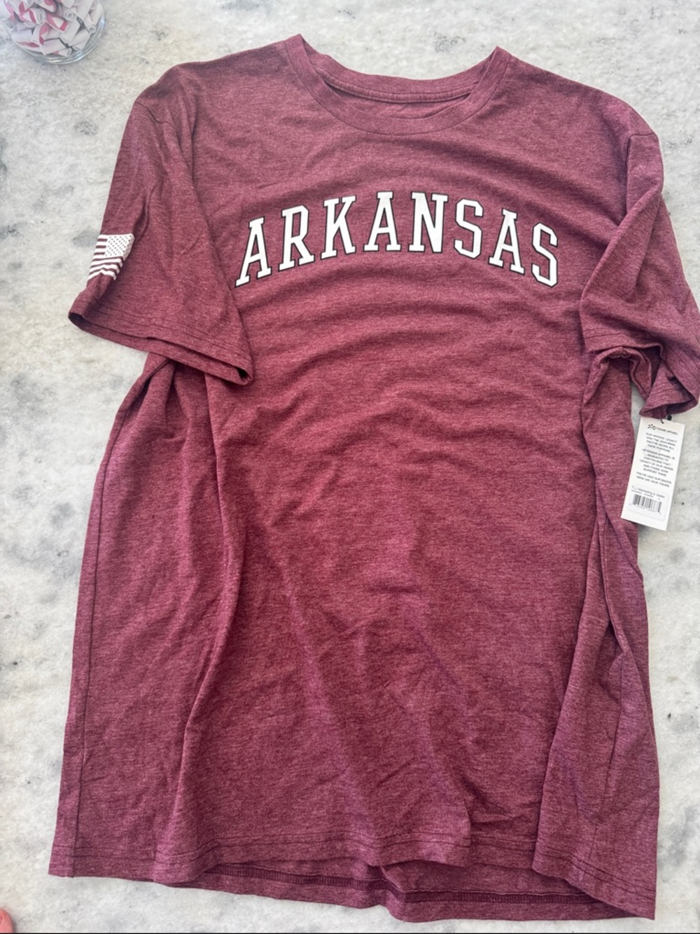 Arkansas Maroon Graphic Tee